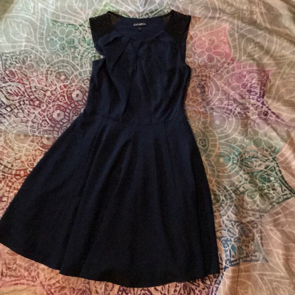 Dresses Navy Blue Express Dress Poshmark